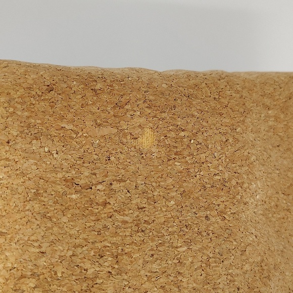 PIXIE MOOD crossbody purse clutch black & cork tan material adjustable strap - Picture 3 of 7